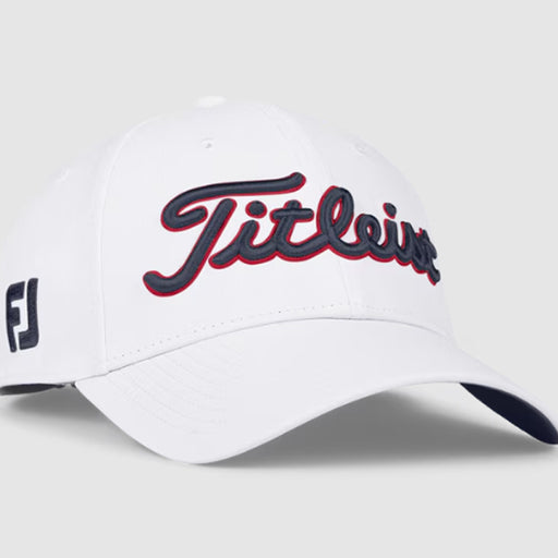 Titleist Tour Performance Hat - White/Navy/Red