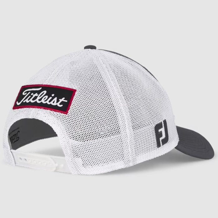 Titleist Tour Performance Mesh Hat - Charcoal/White