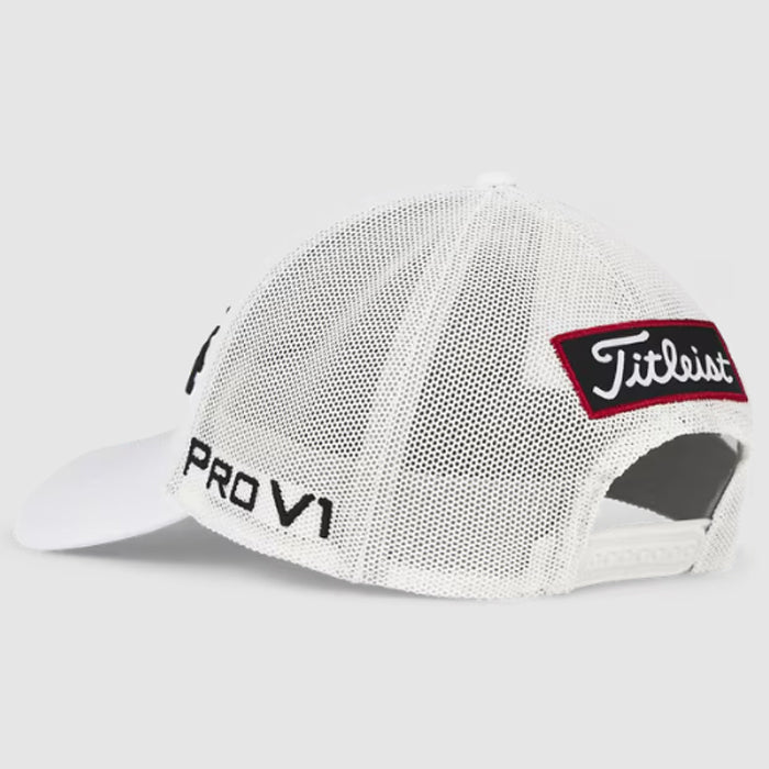 Titleist Tour Performance Mesh Hat - White/Black
