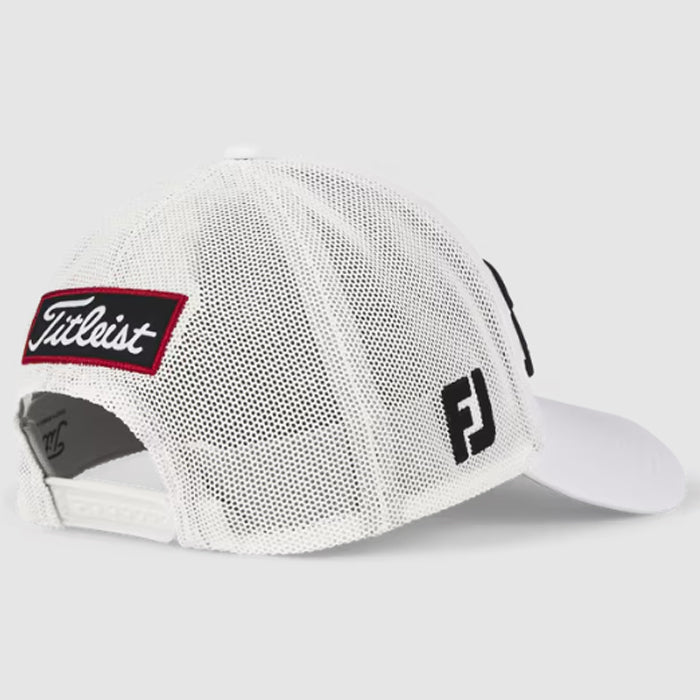 Titleist Tour Performance Mesh Hat - White/Black