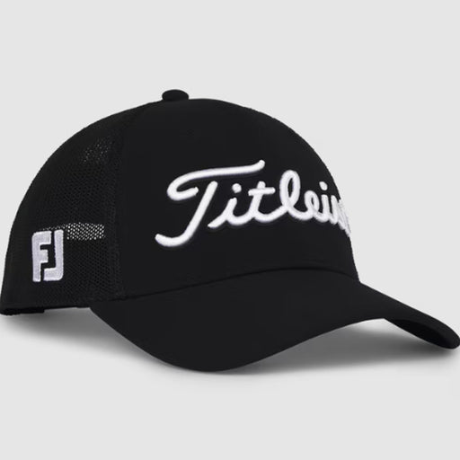 Titleist Tour Performance Mesh Hat - Black/White