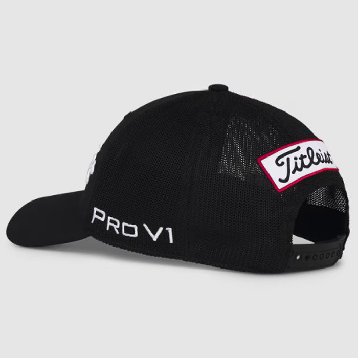 Titleist Tour Performance Mesh Hat - Black/White