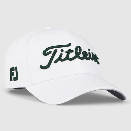 Titleist Tour Elite Hat - White/Hunter Green