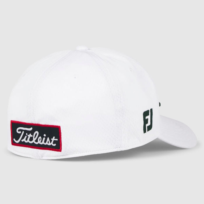 Titleist Tour Elite Hat - White/Hunter Green