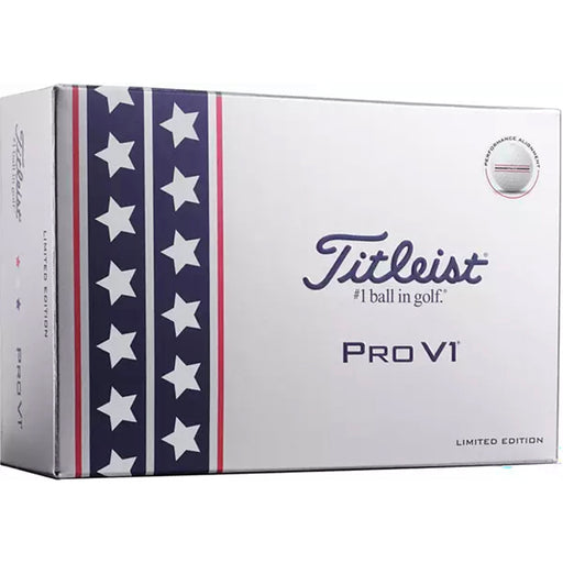 Titleist Pro V1 USA Performance Alignment Golf Balls - 6 Balls