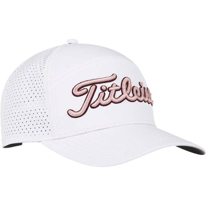 Titleist Diego Hat - White/Soft Pink/Burgundy