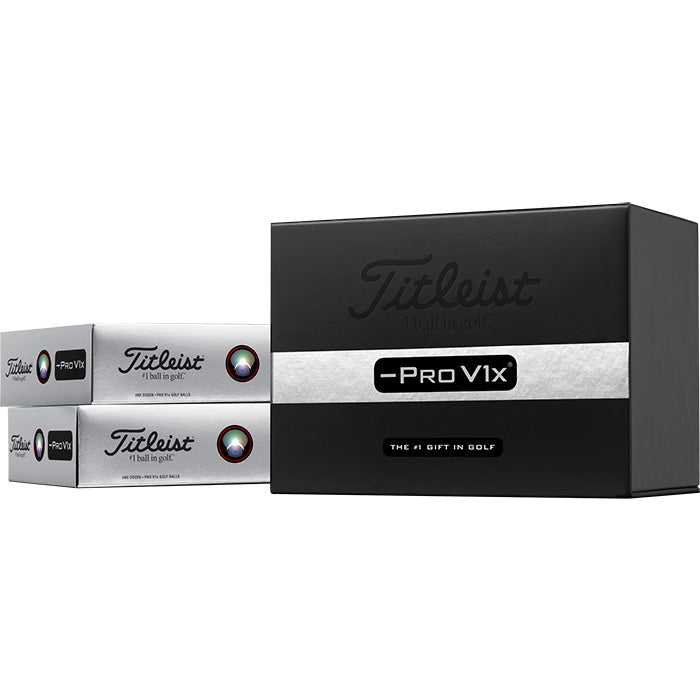 Titleist 2025 Pro V1x Left Dash 2-Dozen Holiday Gift Pack (24 Balls)