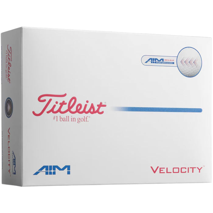 Titleist Special Edition Velocity AIM Performance USA Golf Balls