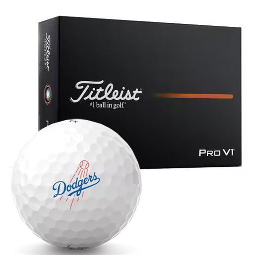 Titleist Pro V1 Los Angeles Dodgers Logo Golf Balls