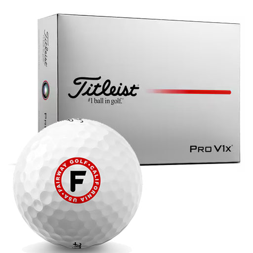 Titleist Pro V1x Fairway Golf Logo Golf Balls