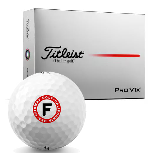 Titleist Pro V1x Fairway Golf Logo Golf Balls