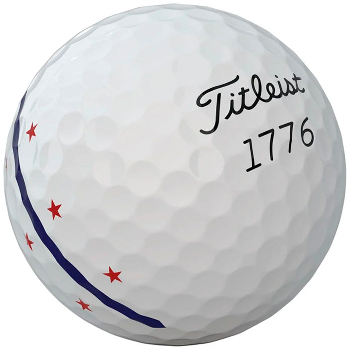 Titleist Pro V1 AIM Red White & Blue 1776 Golf Balls - Half Dozen