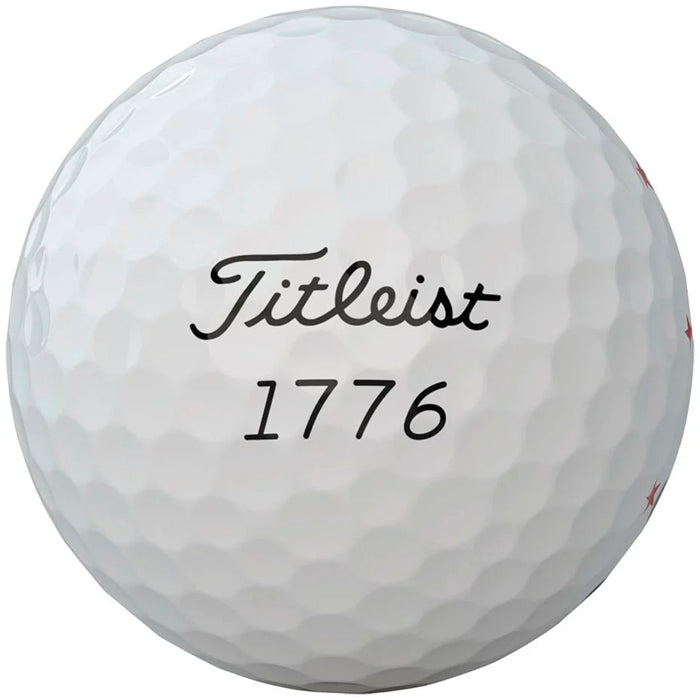 Titleist Pro V1 AIM Red White & Blue 1776 Golf Balls - Half Dozen