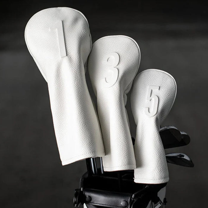 VESSEL Lux Embosse Headcover - White