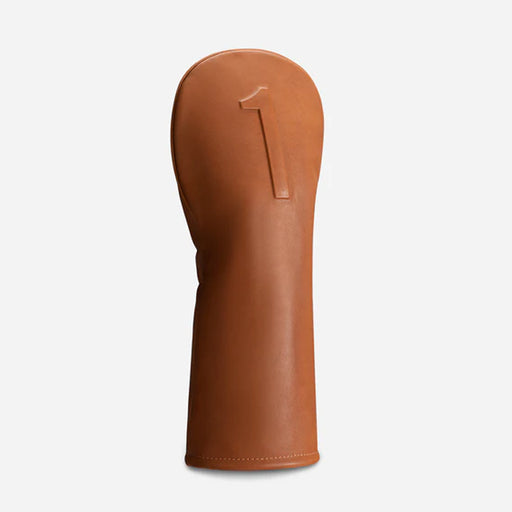 VESSEL Lux Embosse Headcover - Smooth Brown