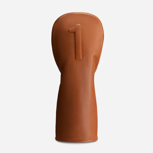 VESSEL Lux Embosse Headcover - Smooth Brown