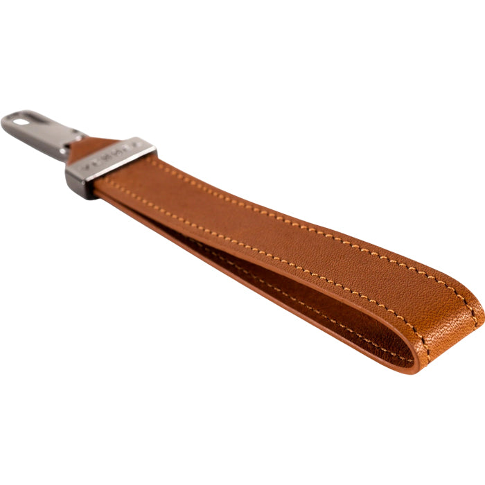 VESSEL Leather Loop Pull - Brown