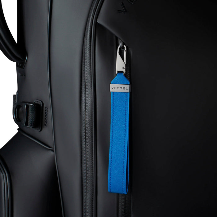 VESSEL Leather Loop Pull - Blue