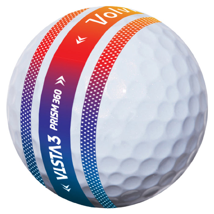 Volvik Vista3 Prism 360 Golf Ball