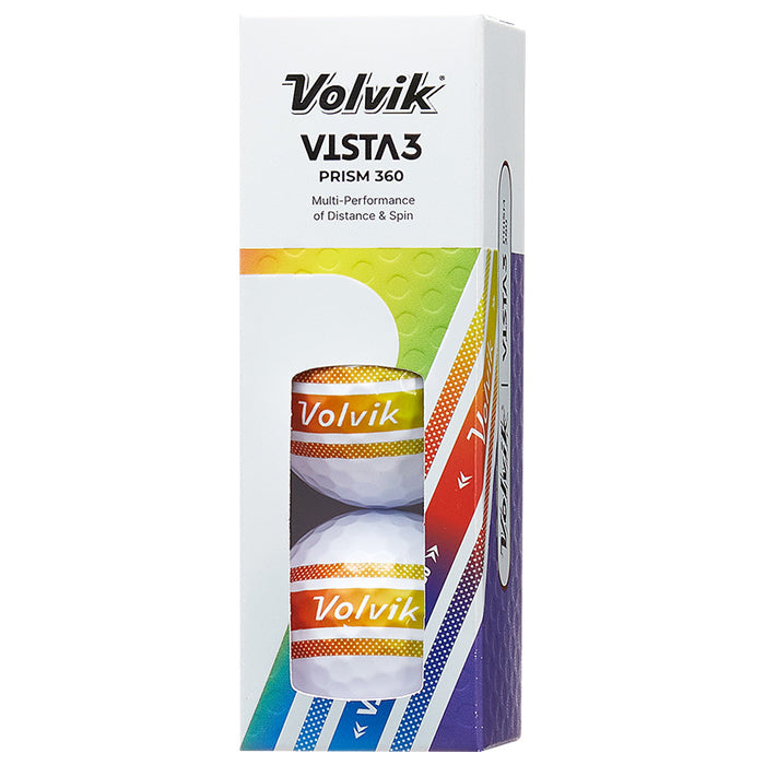 Volvik Vista3 Prism 360 Golf Ball
