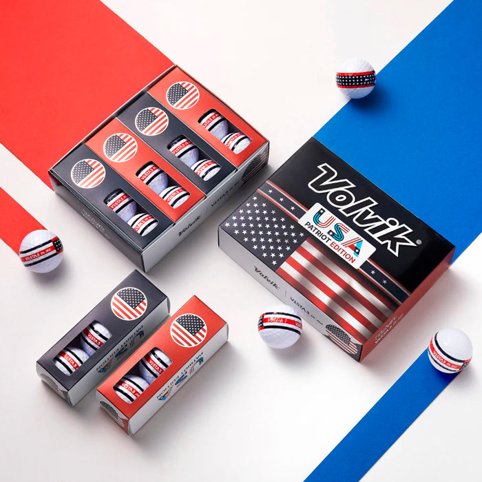 Volvik USA Patriot Pack Golf Balls