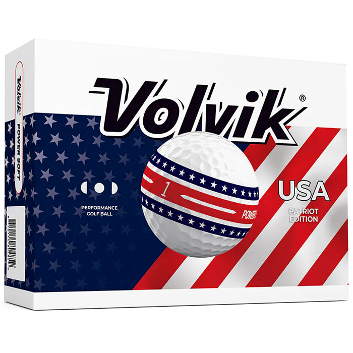 Volvik Power Soft Patriot Edition Golf Balls