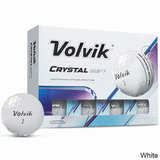 Volvik Crystal Soft Golf Balls