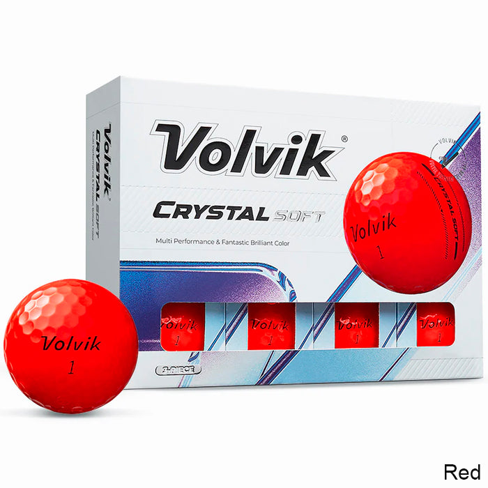 Volvik Crystal Soft Golf Balls
