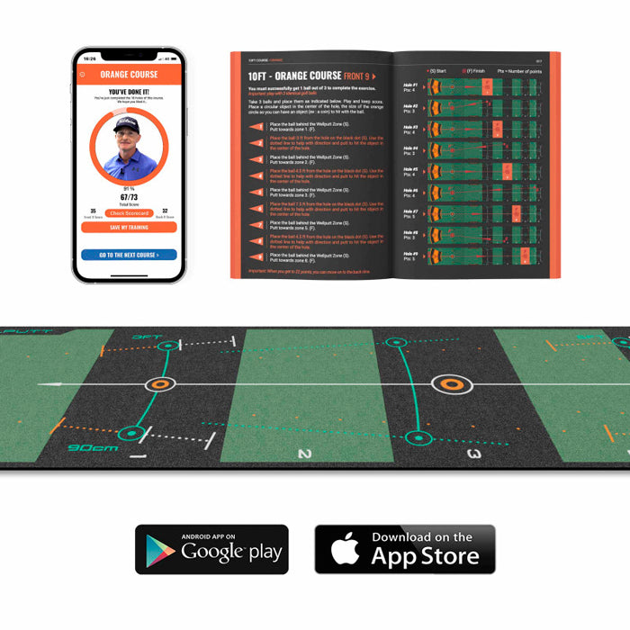 Wellputt 10ft Performance Putting Mat