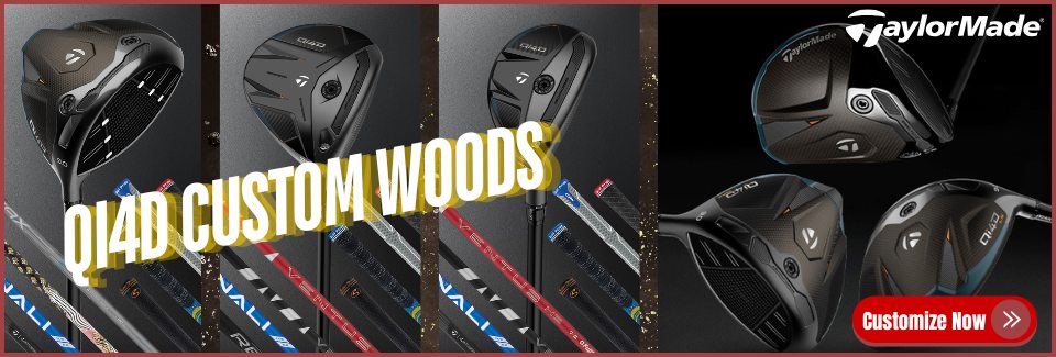 TaylorMade Qi4D custom woods