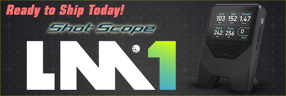 Shot Scope LM1 launch monitor