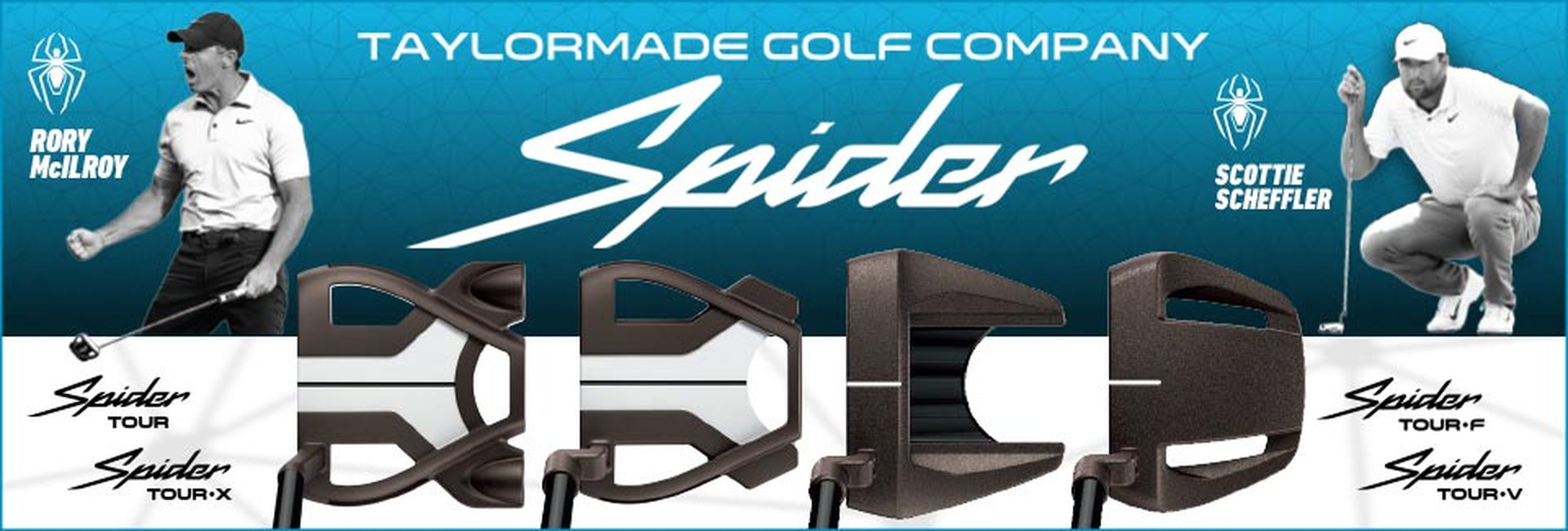 TaylorMade Spider Tour Torched PVD putters