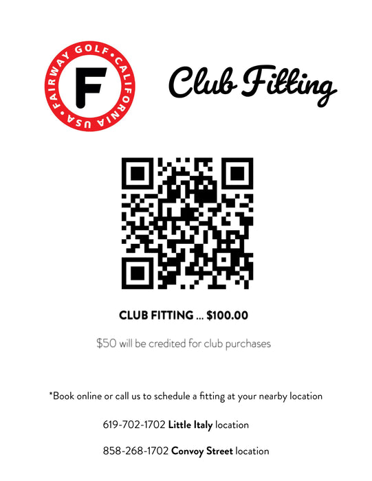 Club Fitting Appoinment