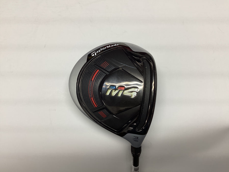 TaylorMade M4 Fairway Wood RH #3 Atmos Red Graphite 6 Stiff Pre-Owned