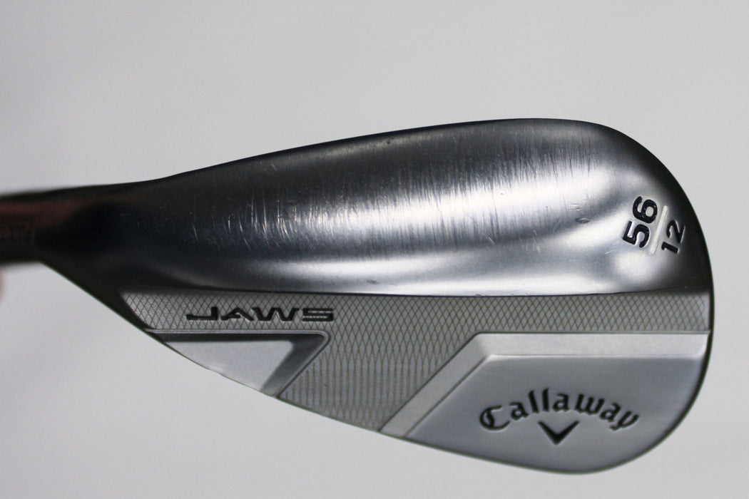 Callaway JAWS Chrome Full Toe Wedge LH 56-12 Catalyst Wedge Graphite Pre-Owned
