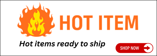 Hot items in stock, ready to ship