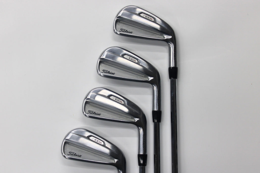 Titleist T100S irons RH 4-9P Project X LZ steel 6.0 Pre-Owned