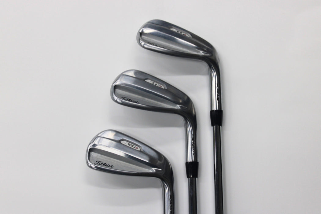 Titleist T100S irons RH 4-9P Project X LZ steel 6.0 Pre-Owned