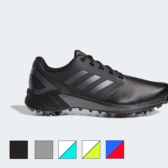 Adidas ZG21 Golf Shoes 12.5 Core Black / Dark Silver Metall Medium - Fairway Golf