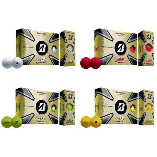 Bridgestone e12 Contact Golf Balls Matte Yellow - Fairway Golf