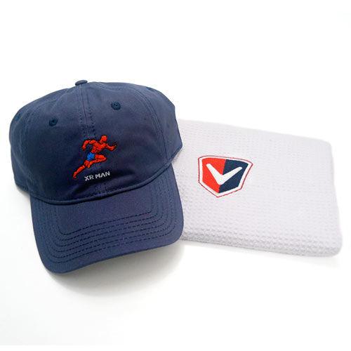 Callaway Limited XR Man Cap and Towel Sets Navy/White - Fairway Golf