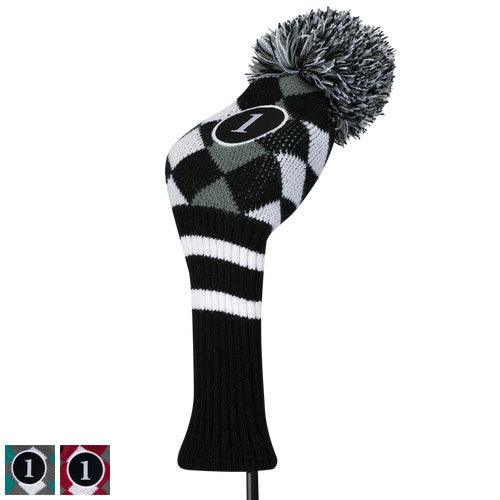 Callaway Pom Pom Driver Headcover Charcoal/Teal/White (#4544928) - Fairway Golf