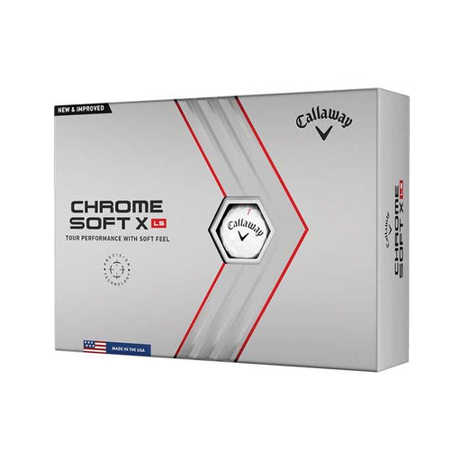 Callaway Chrome Soft X LS 22 Golf Ball White - Fairway Golf