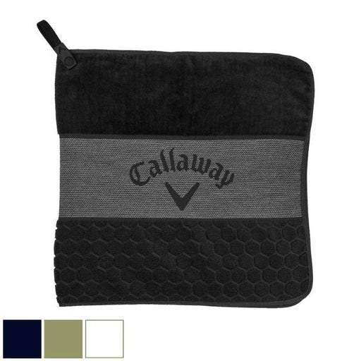 Callaway Tour Fold Towel Black (5423018) - Fairway Golf