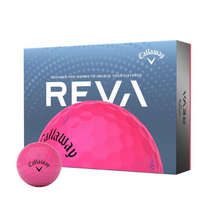 Callaway Ladies REVA Pink Golf Balls Pink - Fairway Golf