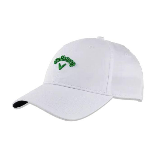 Callaway Lucky Heritage Twill Hat White/Green (5223513) - Fairway Golf