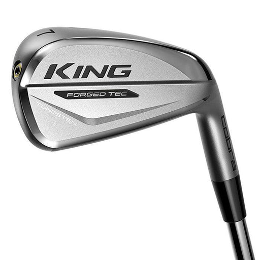 Cobra KING Forged TEC Irons RH 4-9P KBS Tour steel S - Fairway Golf