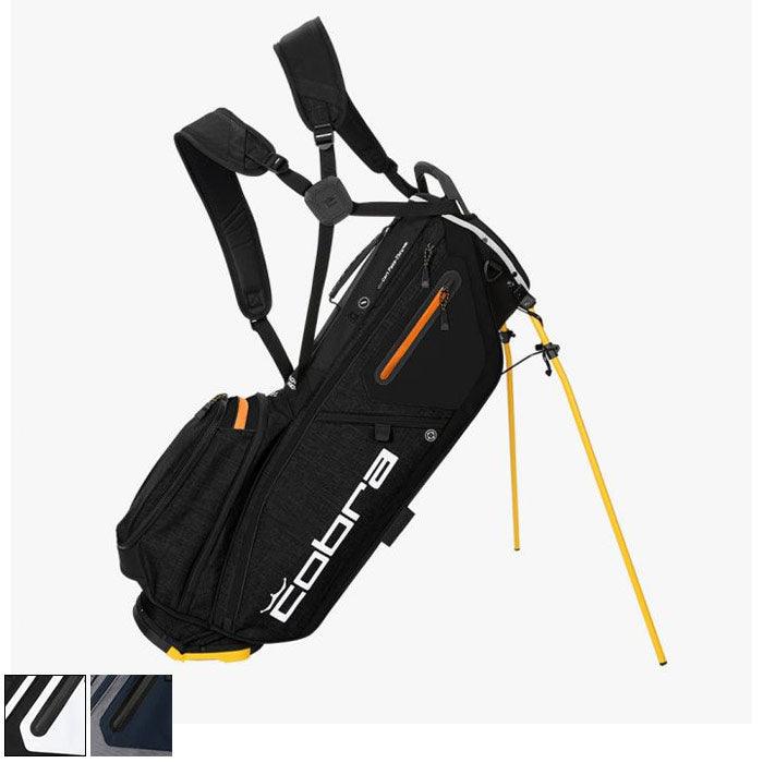 COBRA Ultralight Pro+ Stand Bag Black/White (909525-08) - Fairway Golf