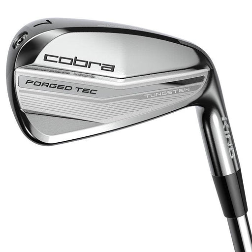 Cobra KING Forged TEC Irons RH 4-9P KBS $-Taper Lite Black PVD S - Fairway Golf