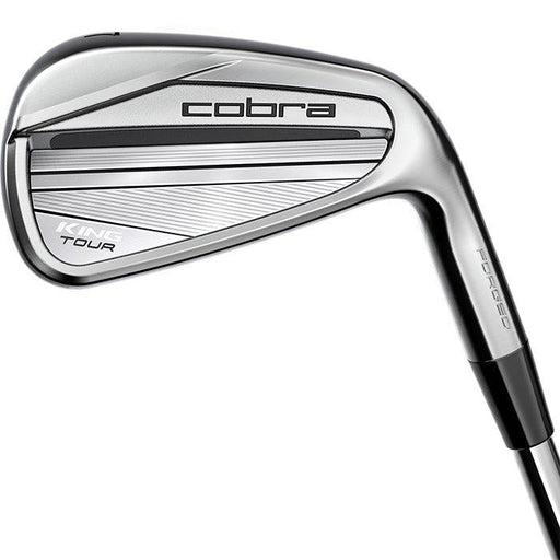 Cobra 2023 KING Tour Irons RH 4-9P *KBS $-Taper steel (Standard) S - Fairway Golf